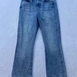 Veronica Beard Light Blue Straight Leg Jeans